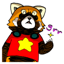 Lesser panda "Letsu". (EN ver) sticker #2061956