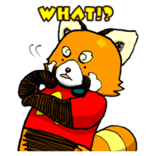 Lesser panda "Letsu". (EN ver) sticker #2061958