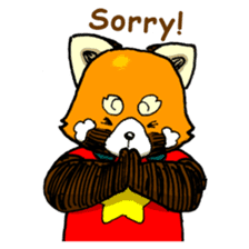 Lesser panda "Letsu". (EN ver) sticker #2061959