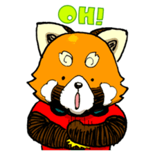 Lesser panda "Letsu". (EN ver) sticker #2061962