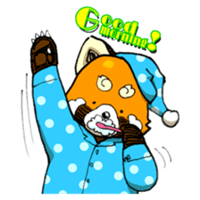 Lesser panda "Letsu". (EN ver) sticker #2061964