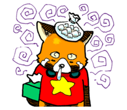 Lesser panda "Letsu". (EN ver) sticker #2061970