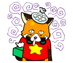 Lesser panda "Letsu". (EN ver) sticker #2061970