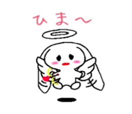 Ten usa(Angel rabbit) sticker #2062426
