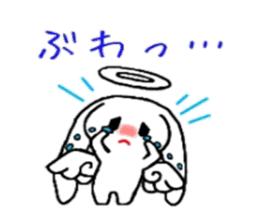 Ten usa(Angel rabbit) sticker #2062434