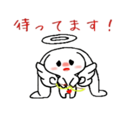 Ten usa(Angel rabbit) sticker #2062436