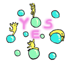 Animals that like gymnastics sticker #2062453