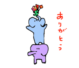 Animals that like gymnastics sticker #2062472