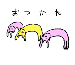 Animals that like gymnastics sticker #2062475