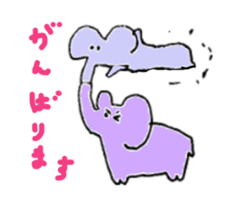 Animals that like gymnastics sticker #2062479