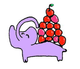 Animals that like gymnastics sticker #2062483