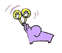 Animals that like gymnastics sticker #2062487