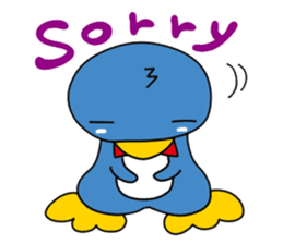 Funny penguin: Penta sticker #2062662
