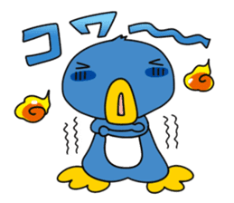 Funny penguin: Penta sticker #2062663