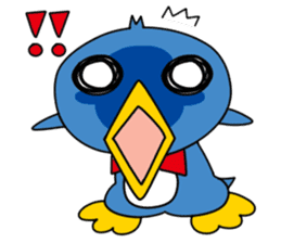 Funny penguin: Penta sticker #2062671