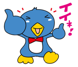 Funny penguin: Penta sticker #2062674