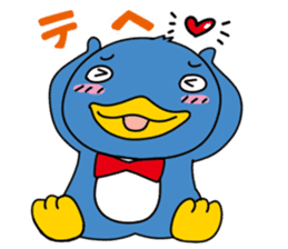 Funny penguin: Penta sticker #2062681