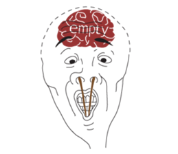 People without Brain sticker #2062720