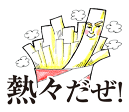 It is a potato of piping hot! sticker #2062991