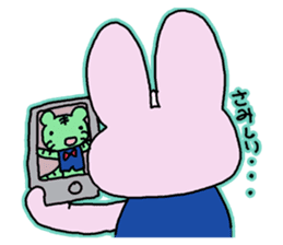 Rabbit maids conversation [Holiday] sticker #2063654