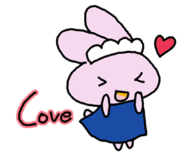 Rabbit maids conversation [Holiday] sticker #2063658