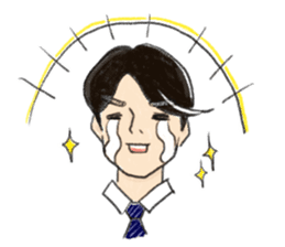 Sticker for business person sticker #2064299