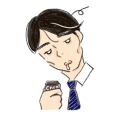 Sticker for business person sticker #2064305