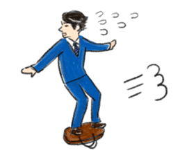 Sticker for business person sticker #2064319