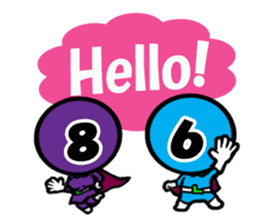 5colors Numbers2 sticker #2064352