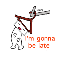 The hanger brothers in English sticker #2064416