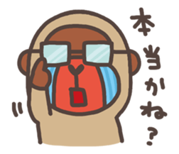 Mandrill good responses stickers (JP) sticker #2064890