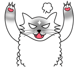 White cat Riri sticker #2065248