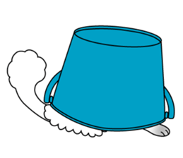 White cat Riri sticker #2065252