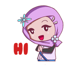 Najwa - Cute Hijaber sticker #2065974