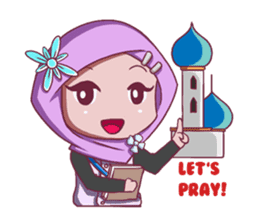 Najwa - Cute Hijaber sticker #2065977