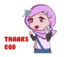 Najwa - Cute Hijaber sticker #2065978