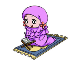 Najwa - Cute Hijaber sticker #2065983