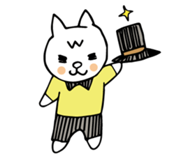 Let's tidy up ! cataso cat sticker #2066562