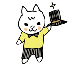 Let's tidy up ! cataso cat sticker #2066562