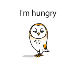 The Barn Owl of Sorrow English Version sticker #2066696