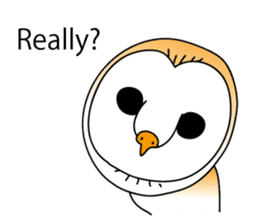 The Barn Owl of Sorrow English Version sticker #2066703