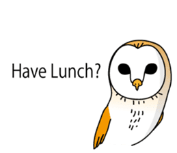 The Barn Owl of Sorrow English Version sticker #2066706