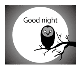 The Barn Owl of Sorrow English Version sticker #2066708