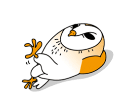 The Barn Owl of Sorrow English Version sticker #2066717