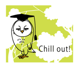 The Barn Owl of Sorrow English Version sticker #2066720