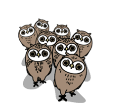 The Barn Owl of Sorrow English Version sticker #2066723