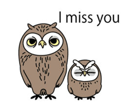 The Barn Owl of Sorrow English Version sticker #2066724