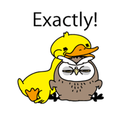 The Barn Owl of Sorrow English Version sticker #2066727