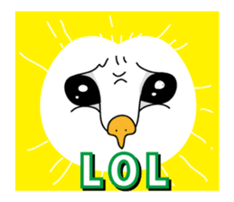 The Barn Owl of Sorrow English Version sticker #2066731