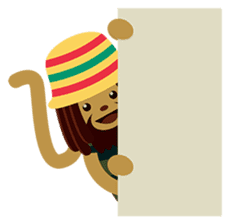Rasta Monsters sticker #2066750